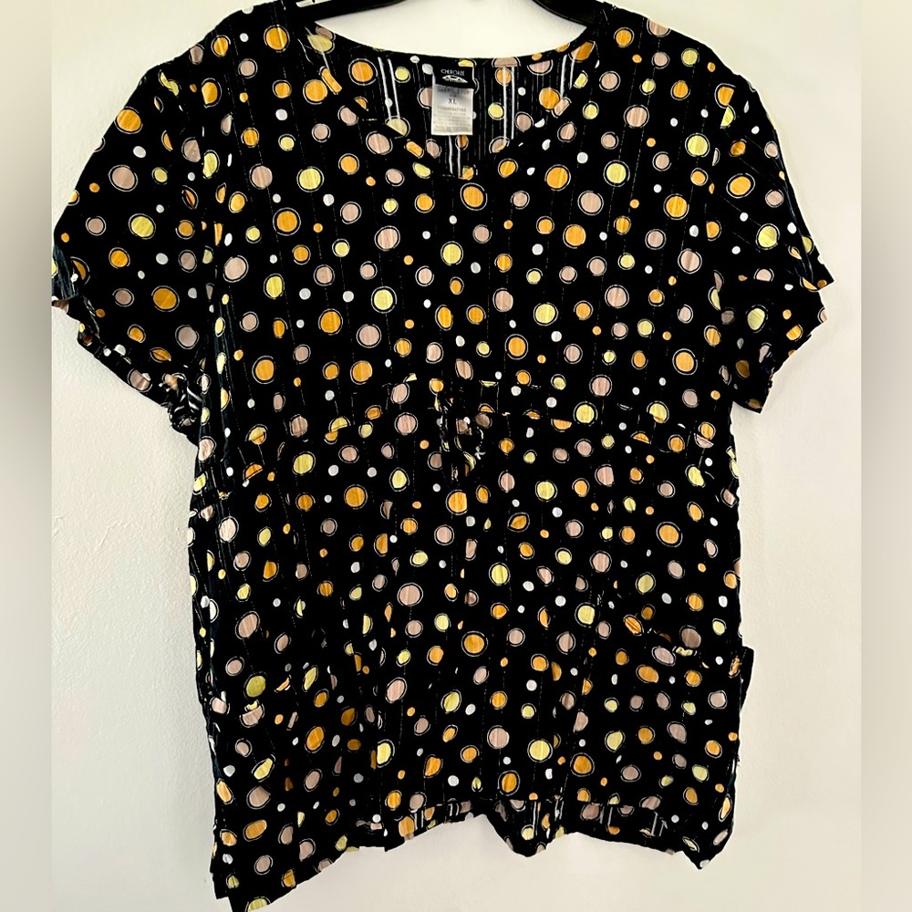 Cherokee lightweight women’s scrub top
